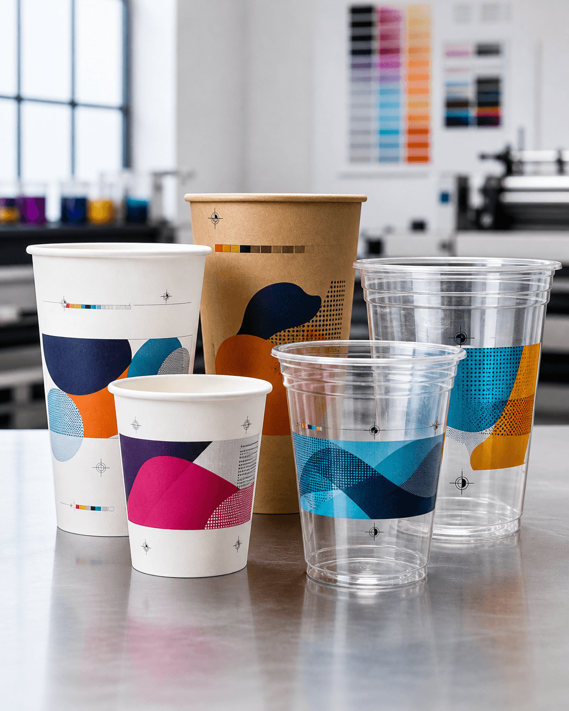 Plastik Bardak Baskısı